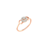18K Gold & Diamond Ring For Women KLR-153